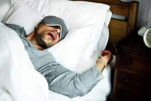 Snoring man with sleep apnea deserves an anatomical checkup to identify root cause.